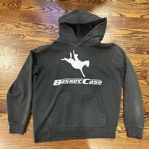 BRAND NEW BASKETCASE GALLERY MADE IN LA PULLOVER HOODIE IN BLACK SIZE XL MINT